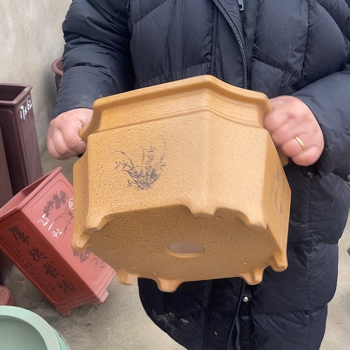 紫砂花盆紫砂的味道