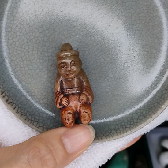 陶瓷瓷器瓷片摆件挂件脖挂