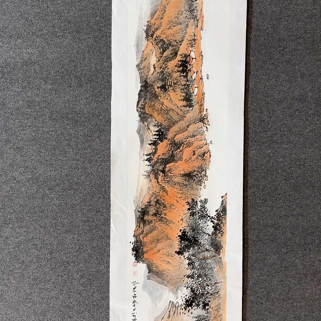 国画杜浩老师手绘作品