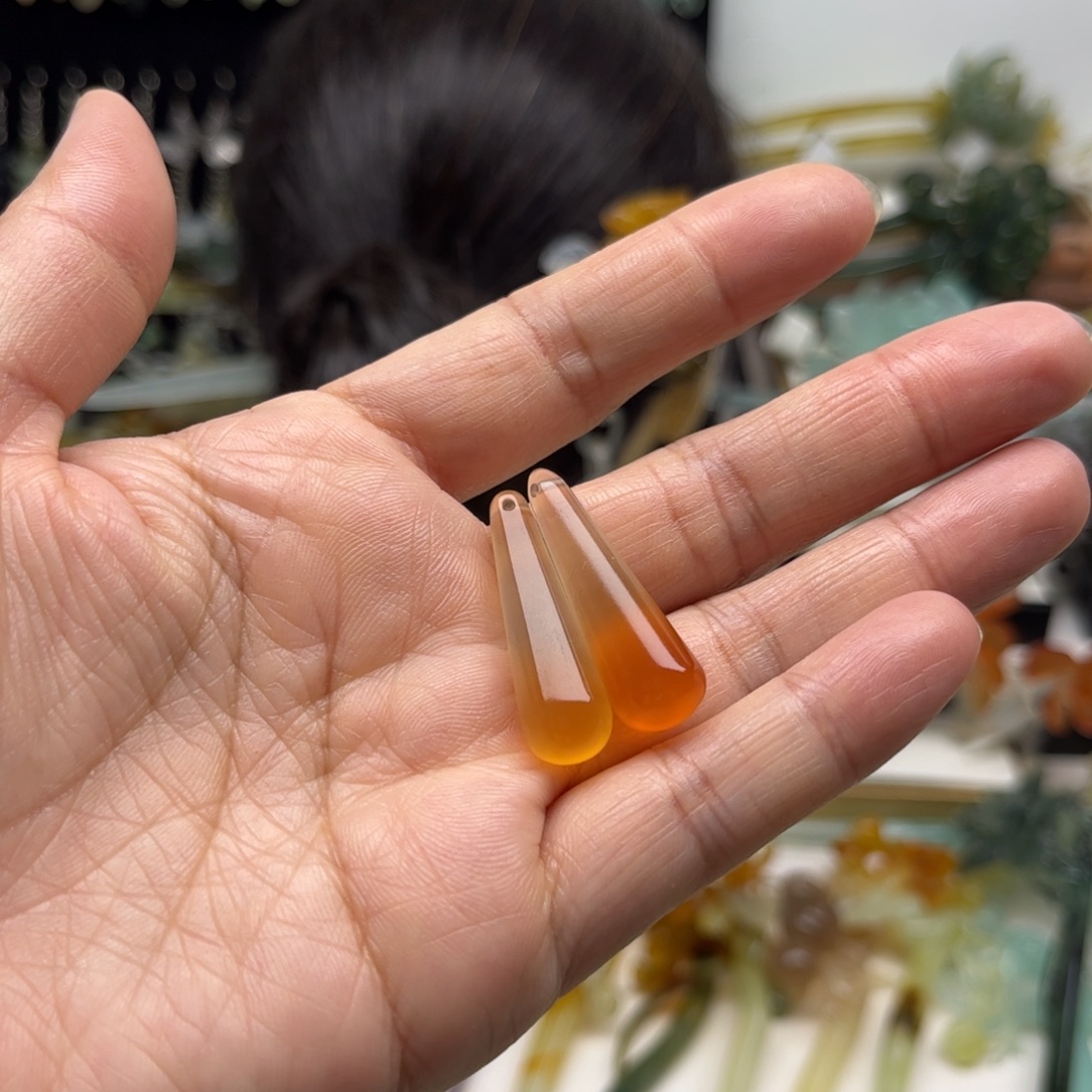 蛇纹石玉合金发簪