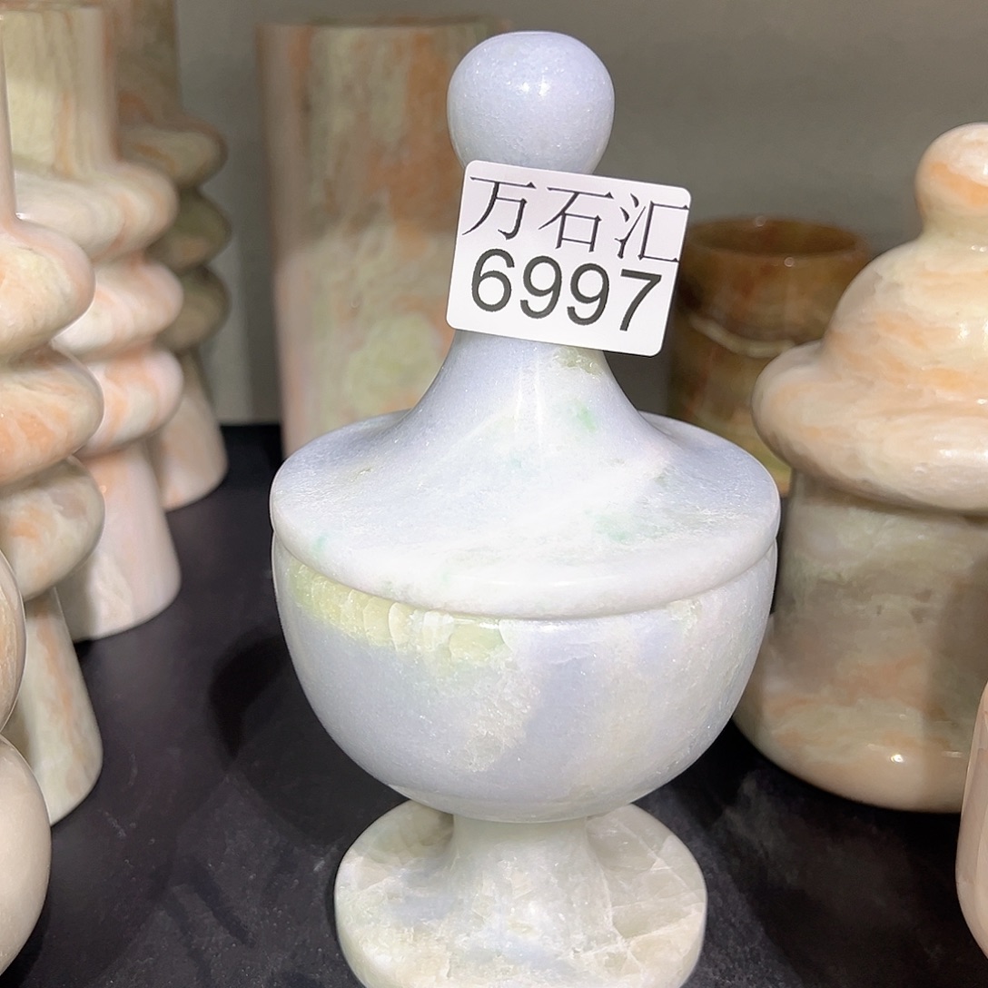 石材6997蓝水晶马戏团
