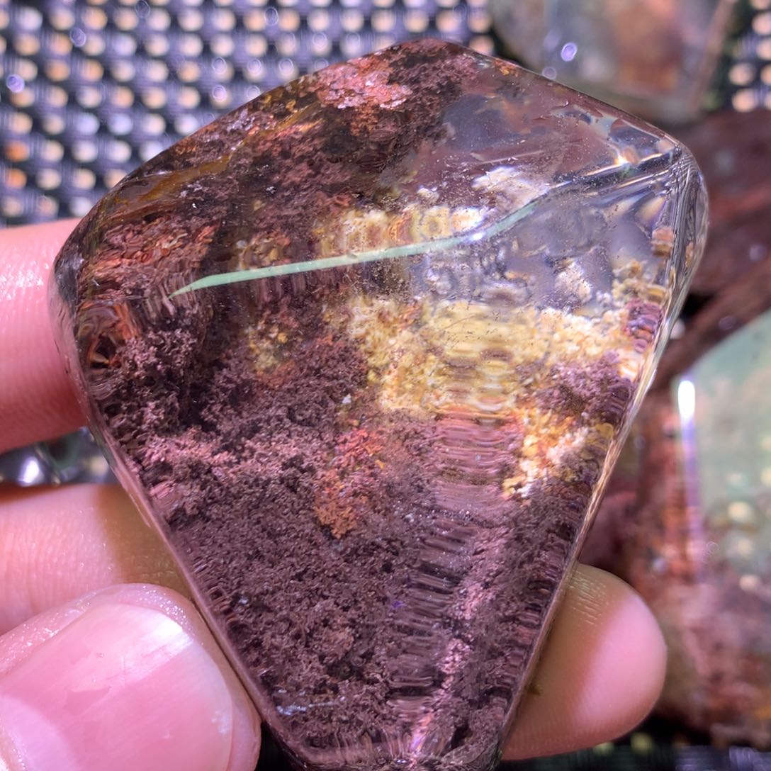 水晶颈饰未镶嵌L**a天然水晶项链搭配