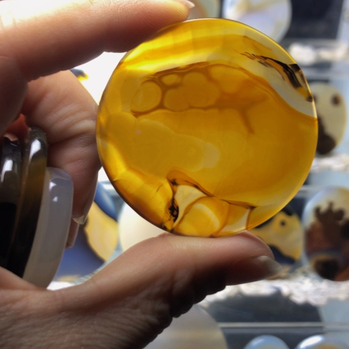 合金玛瑙/玉髓珠宝奇石35