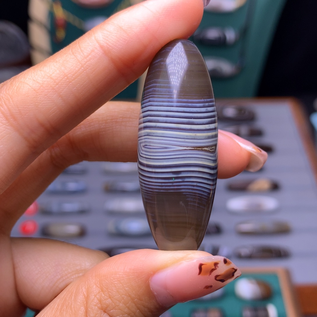 未镶嵌颈饰玛瑙/玉髓裸珠