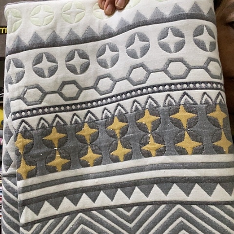 棉微瑕六层纱布床盖1.2❌2.1