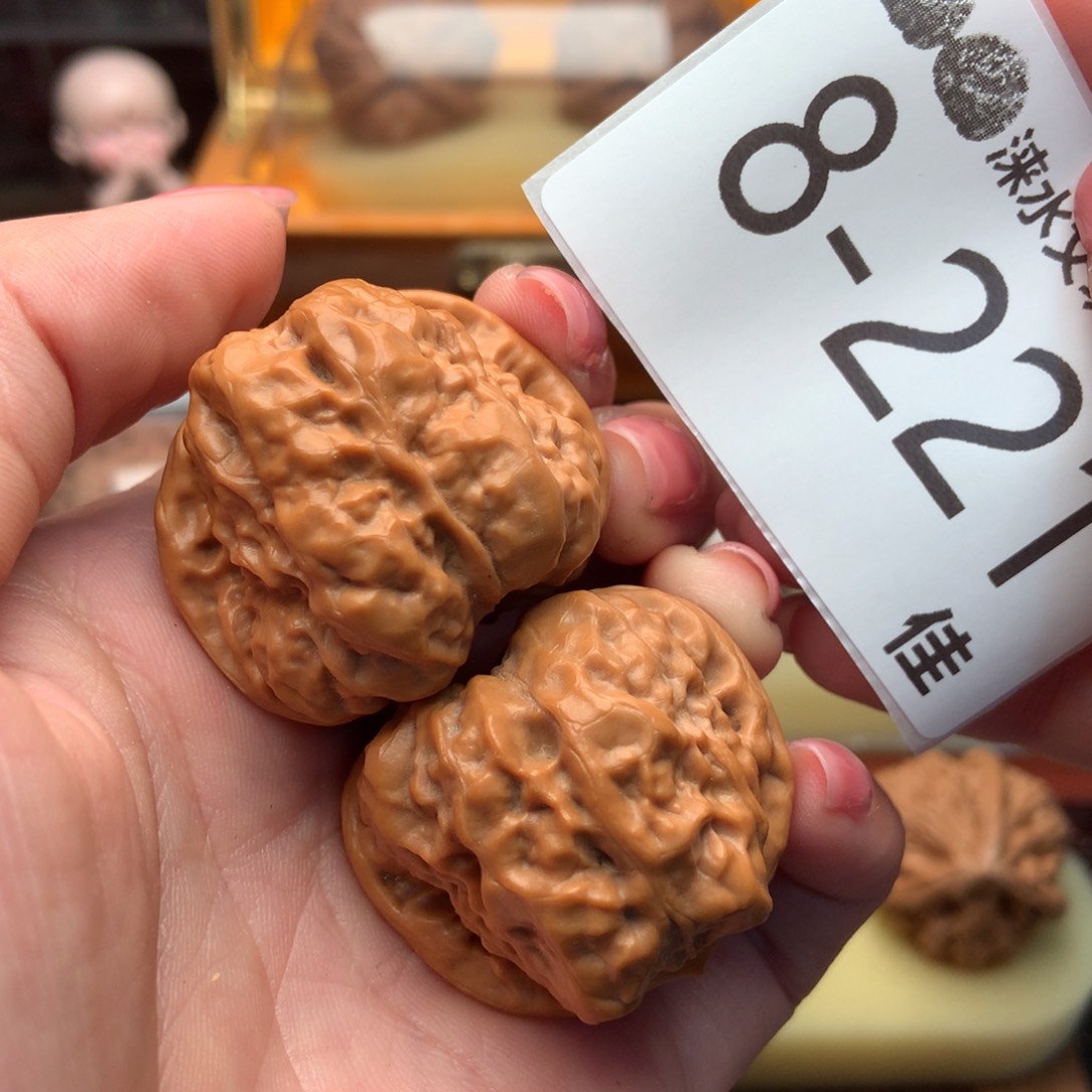 文玩核桃把件36蛤蟆头 