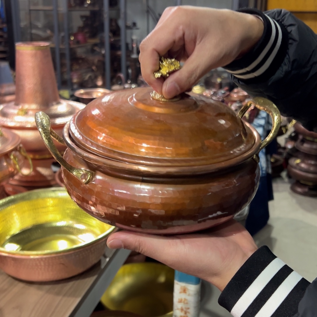 20厘米浅汤锅 烤色燃气款