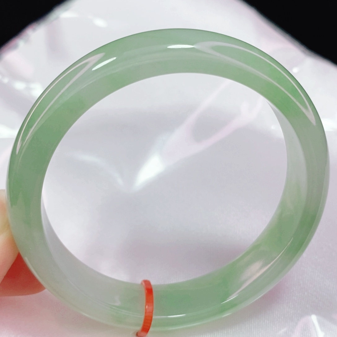 未镶嵌手镯翡翠54.5正圈