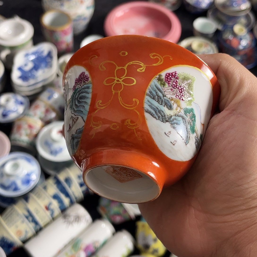 杯景德镇陶瓷艺术品