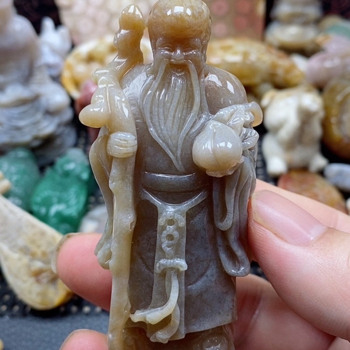 石英质玉颈饰未镶嵌
