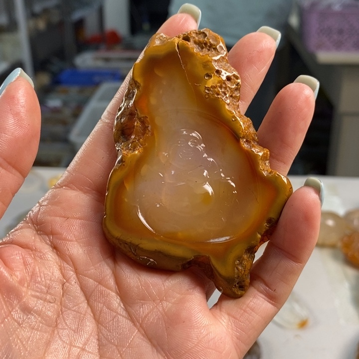 玛瑙/玉髓未镶嵌吊坠(不含链)