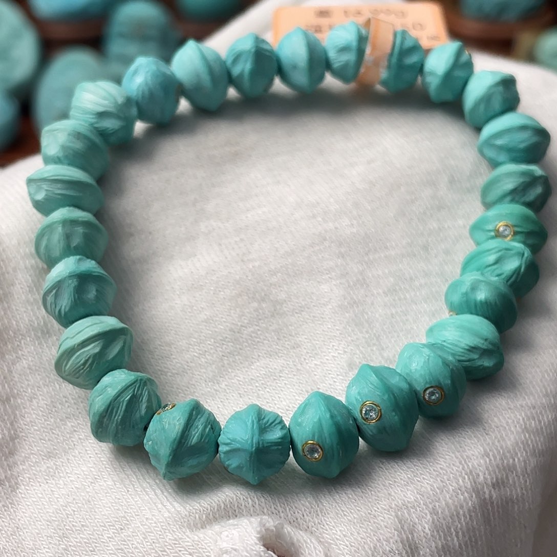 绿松石珠宝奇石未镶嵌