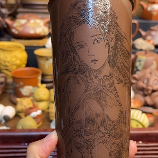 紫砂茶杯紫砂主人杯