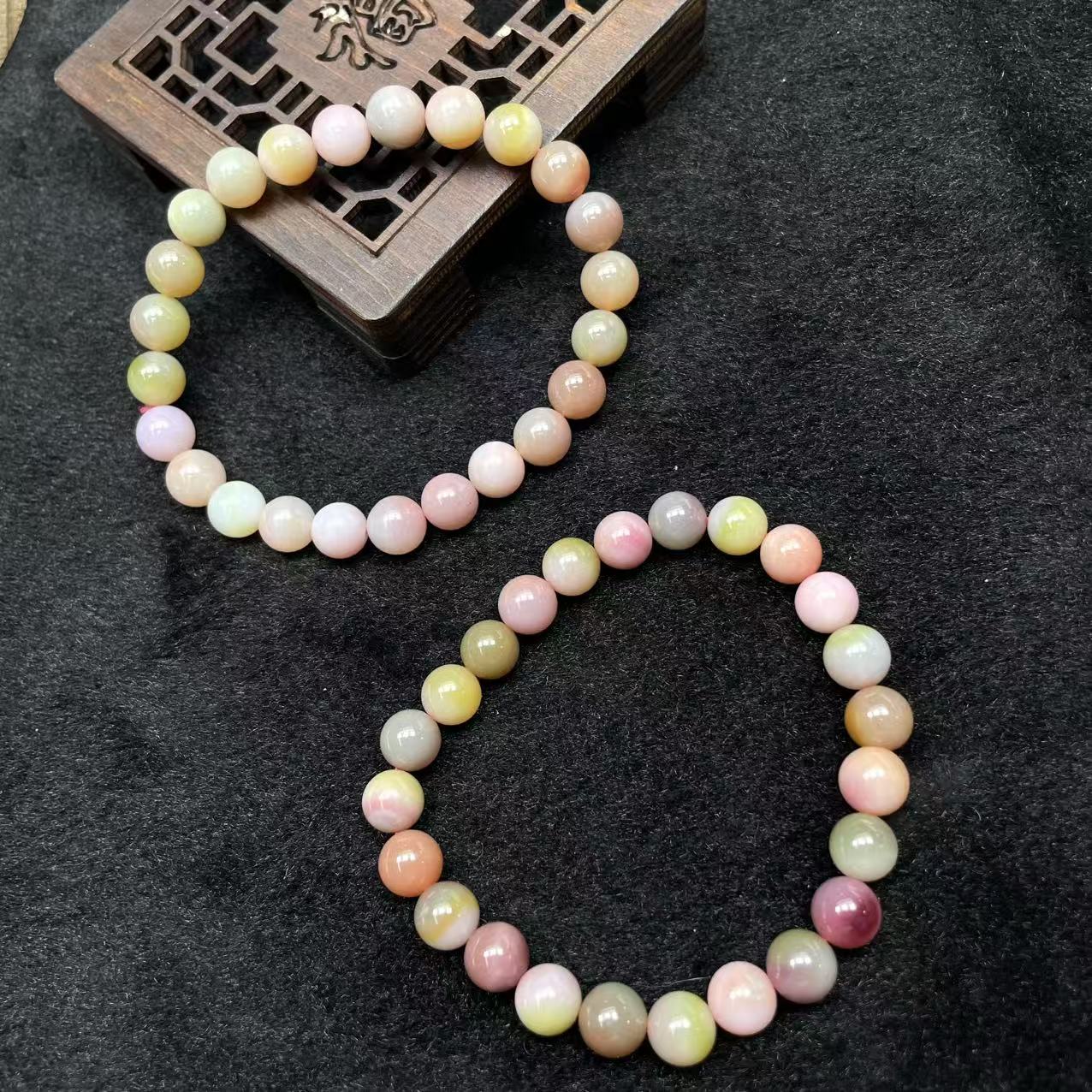 盐源玛瑙手串-554837T02-3A56-多样性/发一件