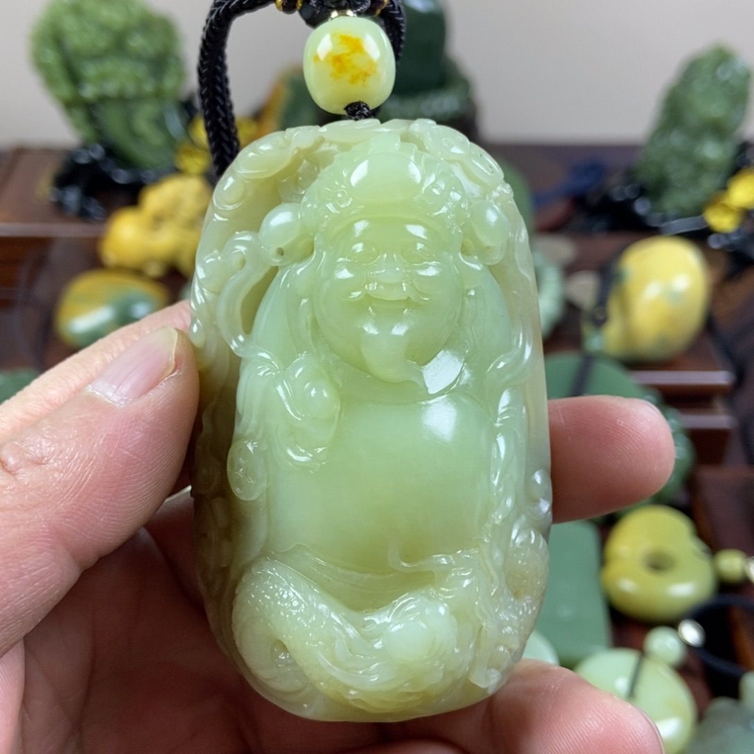 岫岩河磨玉（透闪石质玉）未镶嵌珠宝奇石