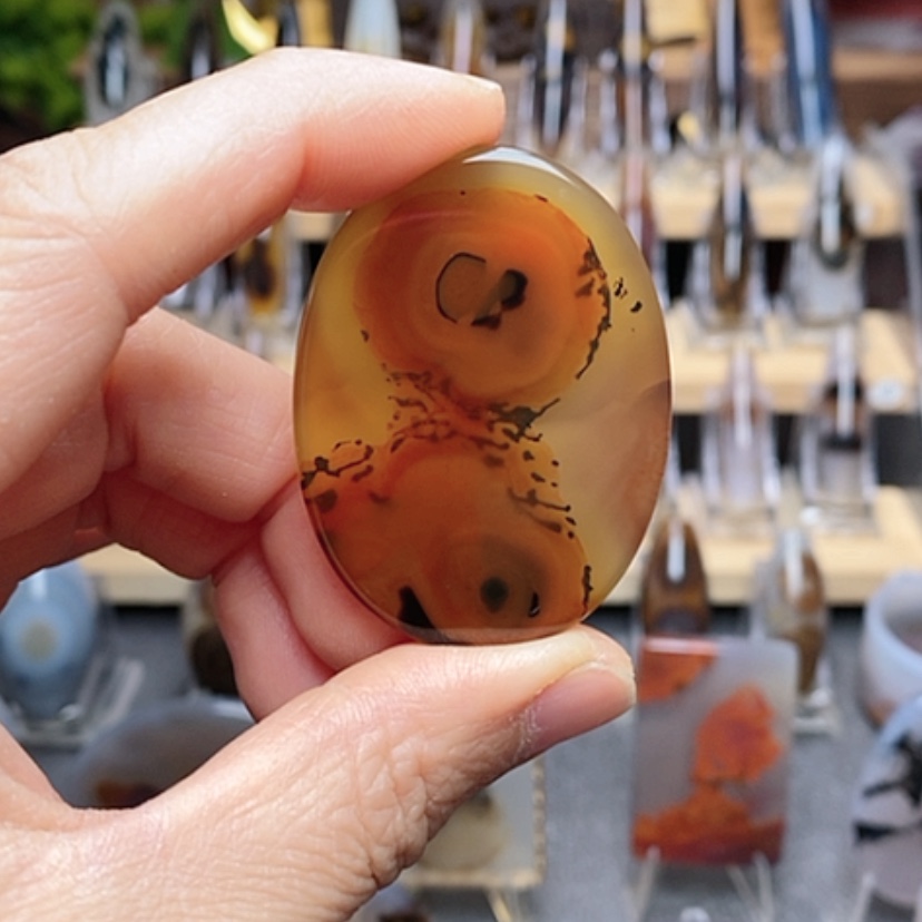 【闪购商品】玛瑙/玉髓牌子未镶嵌恭*