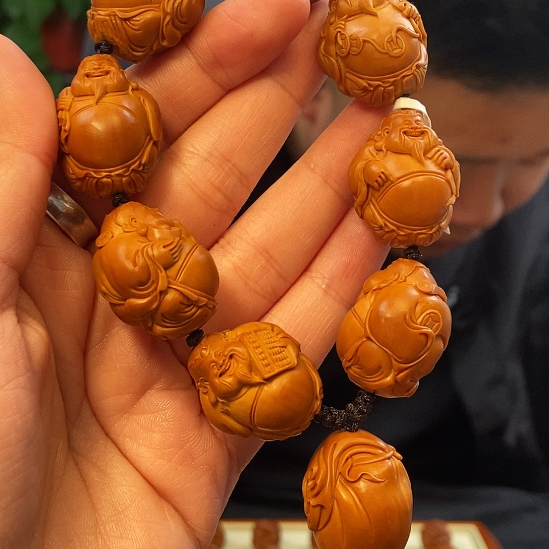 橄榄核手串/手链大财神