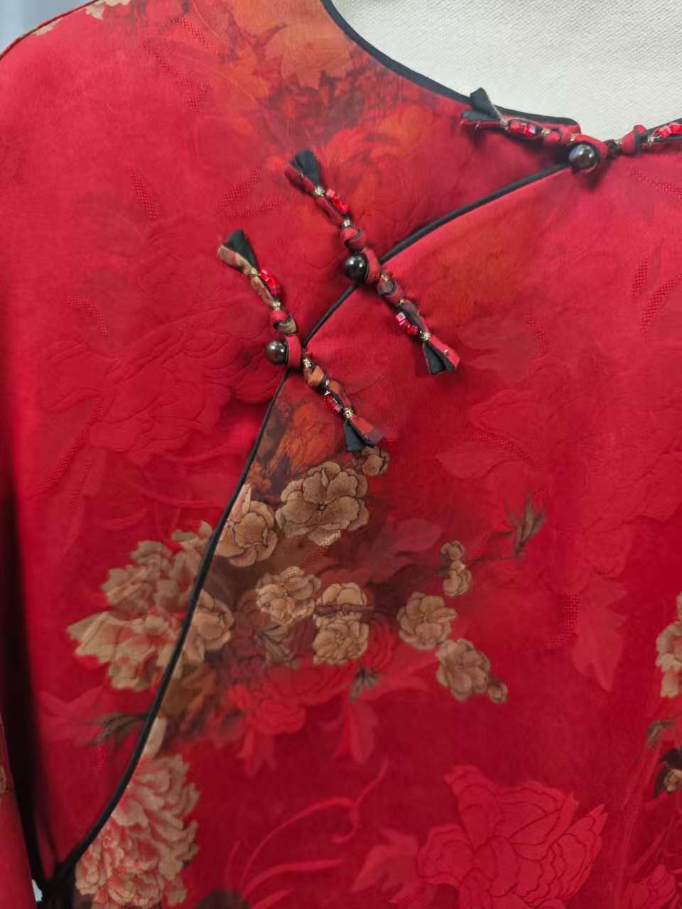 老料香云纱太太服