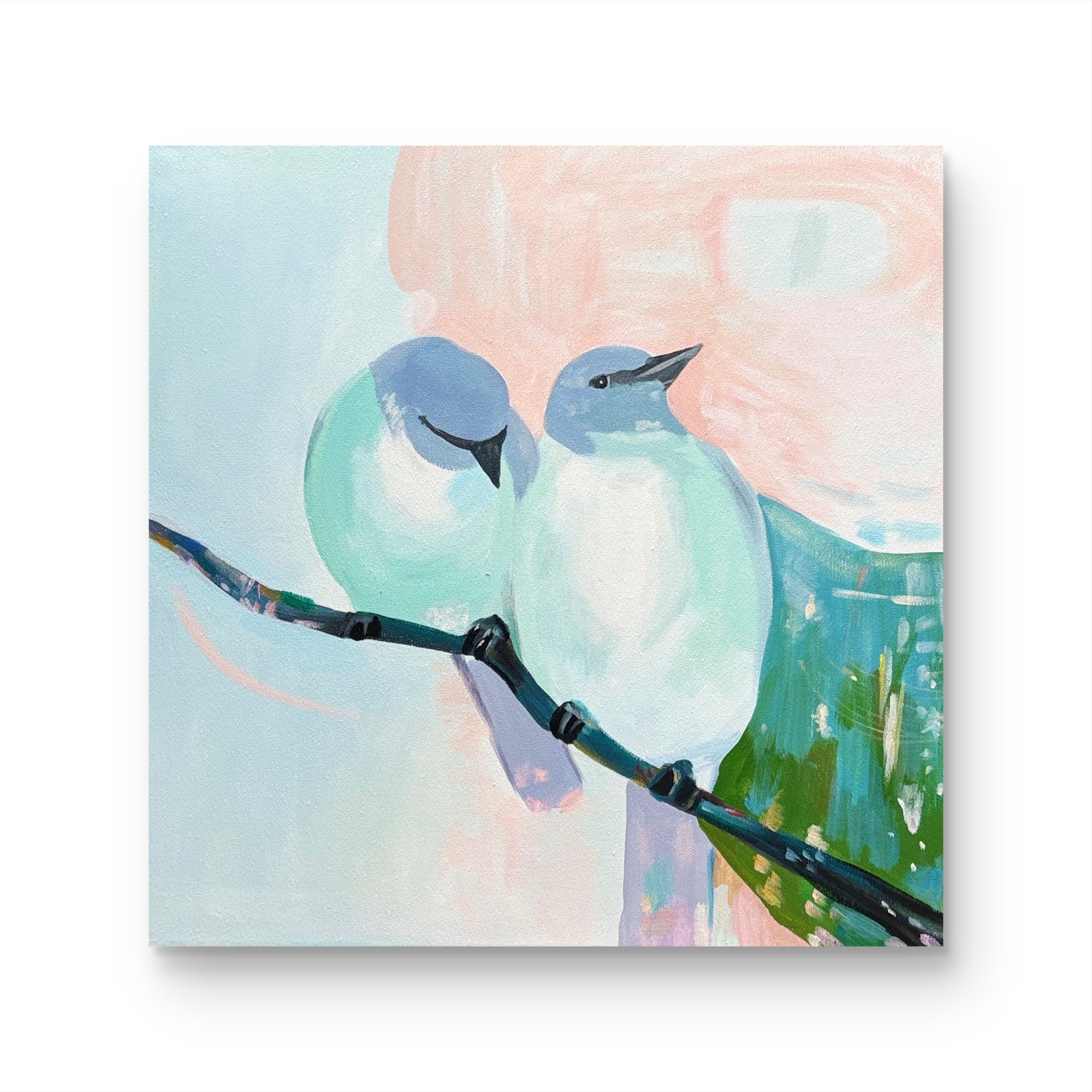 【 小心思 】孤品 “50*50” No.239 纯手绘挂画