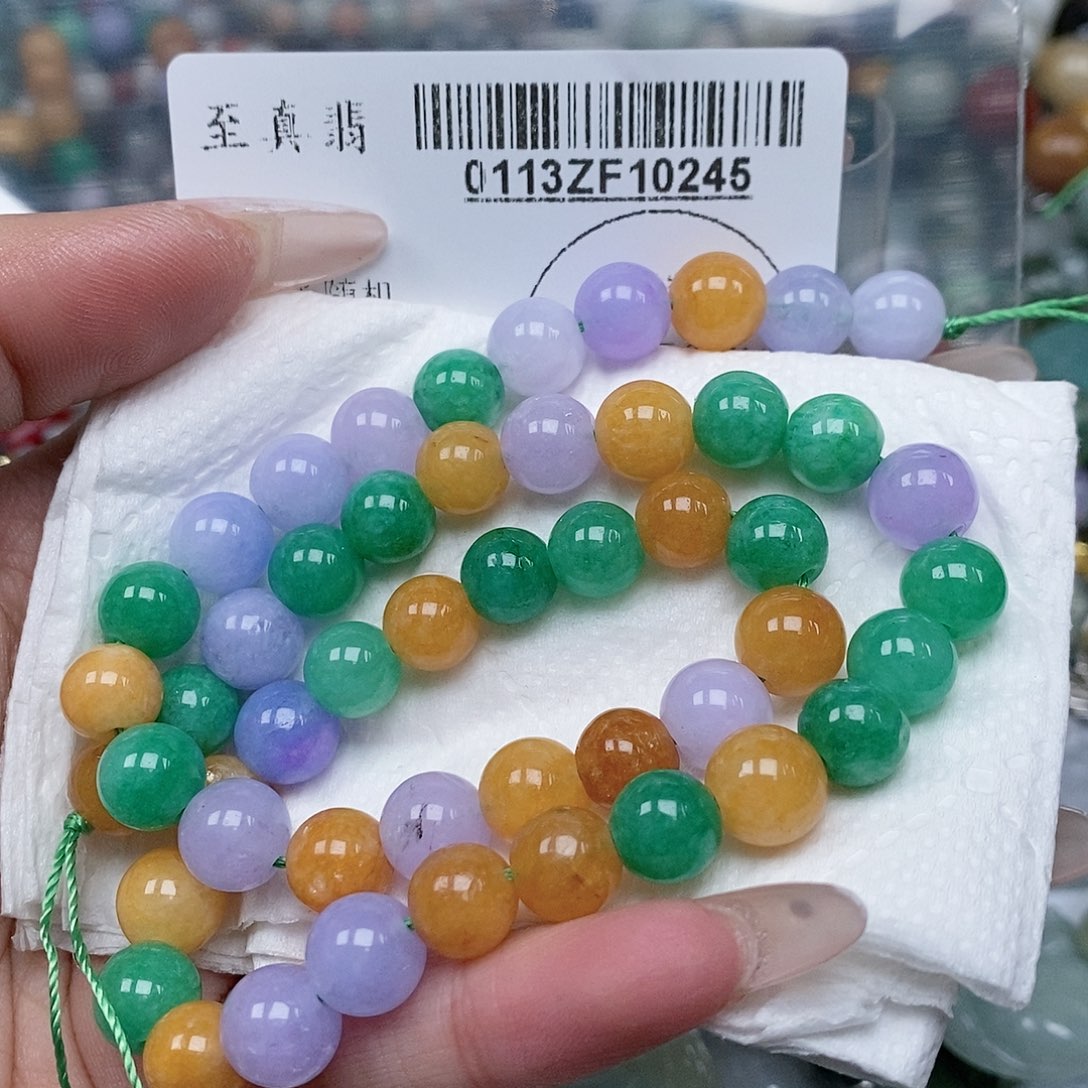 石英质玉手串未镶嵌