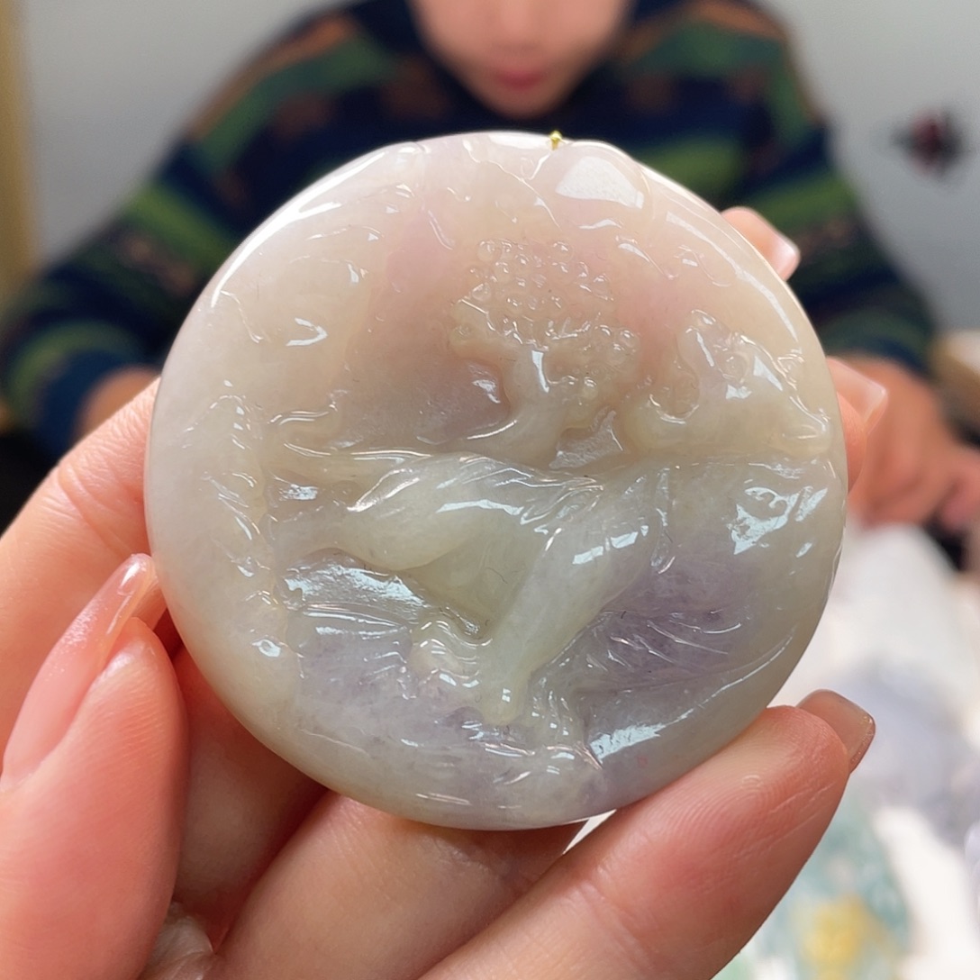 翡翠吊坠(不含链)未镶嵌