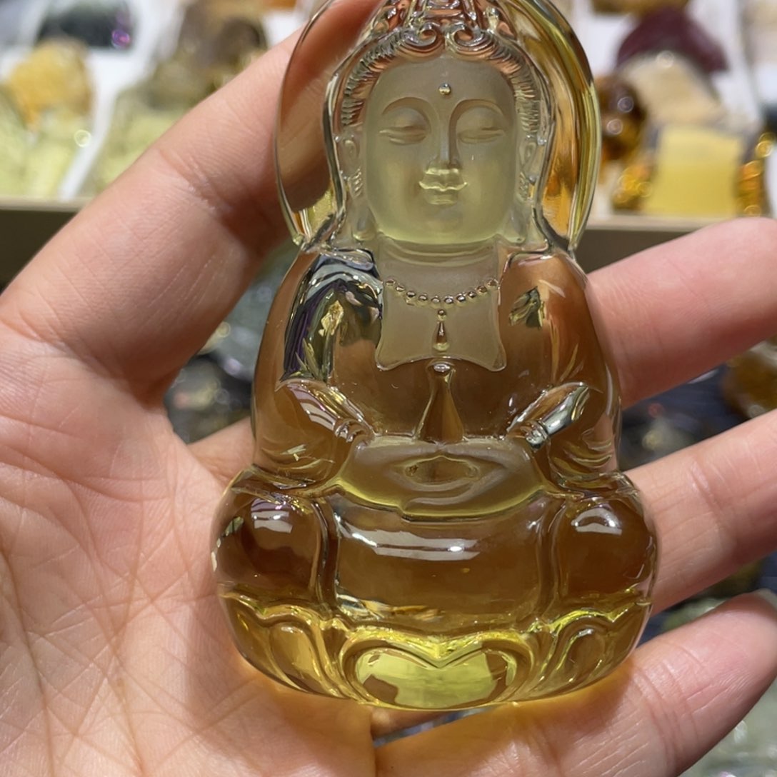 水晶颈饰未镶嵌定制
