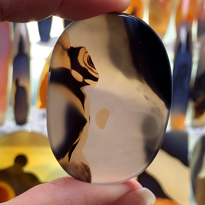 合金玛瑙/玉髓珠宝半成品180有瑕