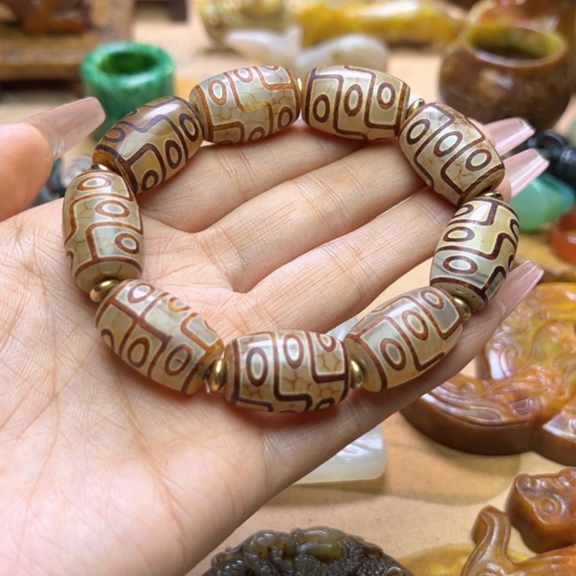 【闪购商品】玛瑙/玉髓颈饰未镶嵌