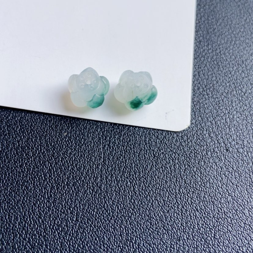 【闪购商品】未镶嵌定制翡翠莲花珠