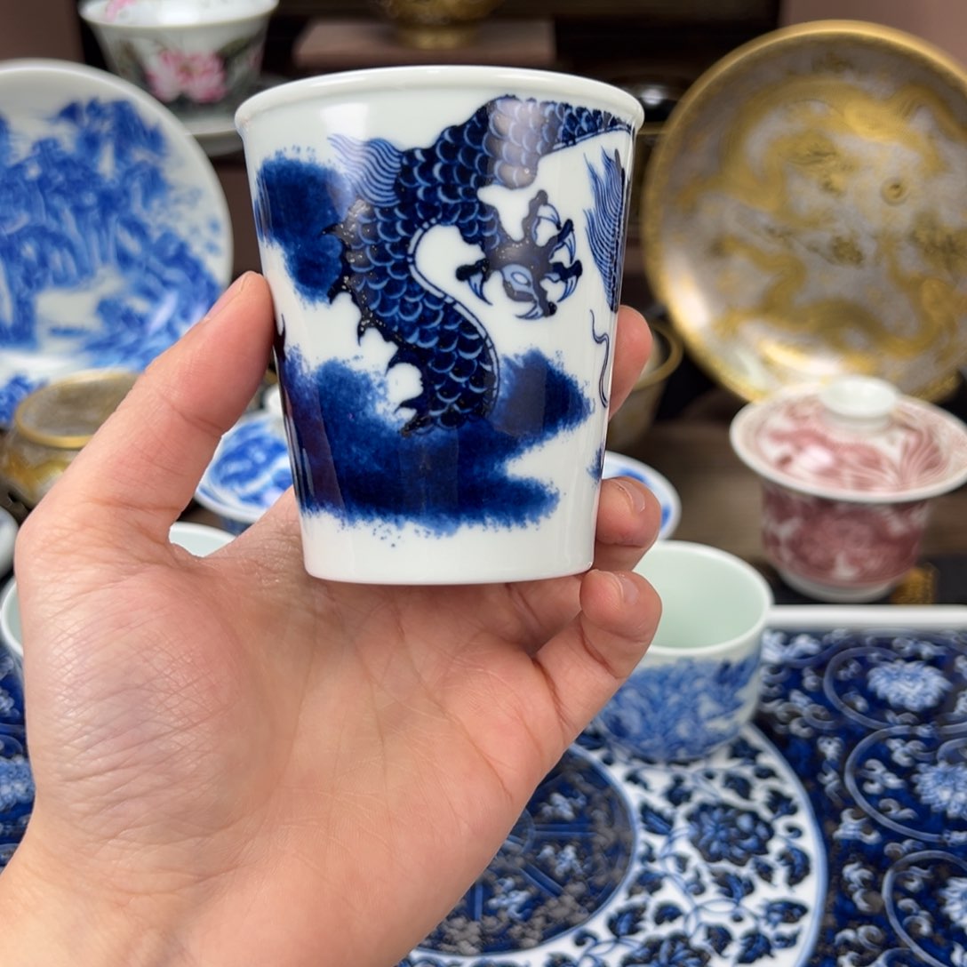 瓷片梦**片景德镇手工手绘陶瓷
