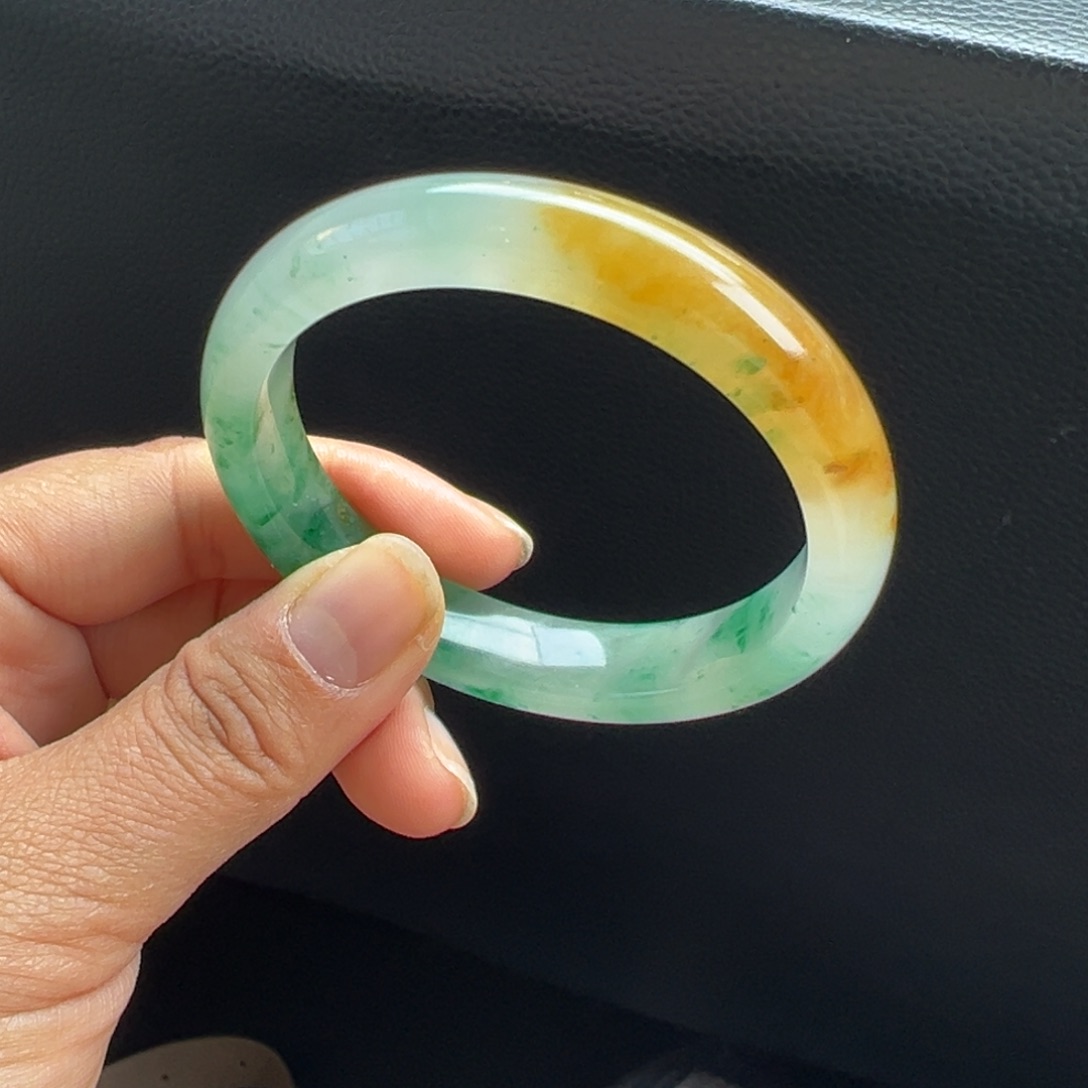 石英质玉未镶嵌手镯非洲翠53