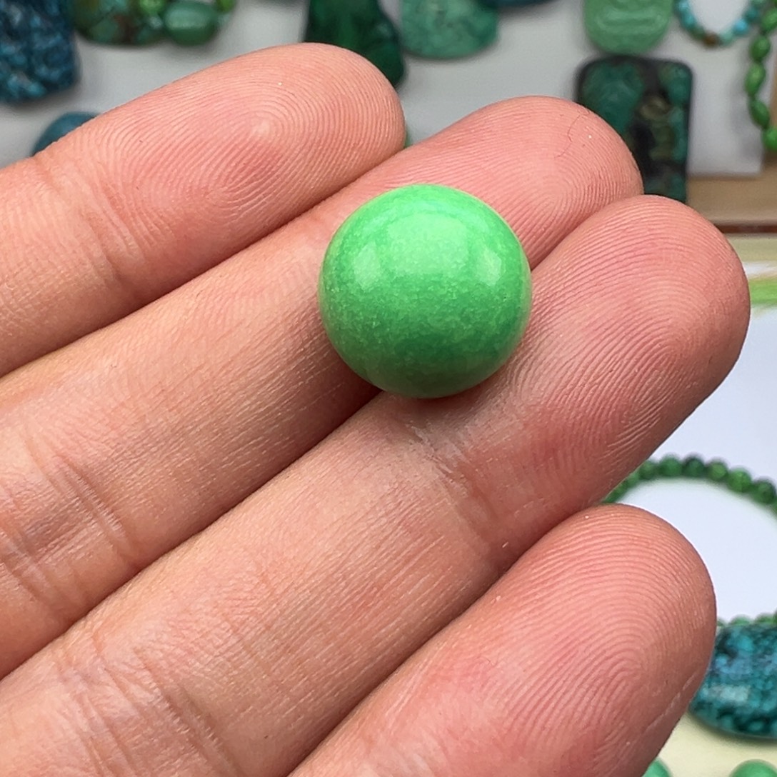 那***吧菜籽绿圆珠尺寸12+