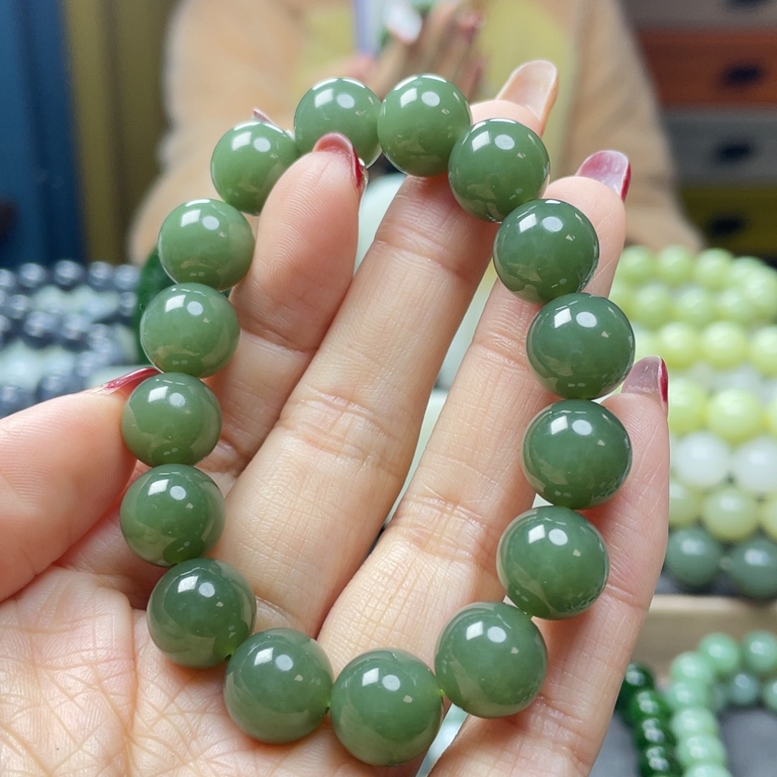 和田玉手链未镶嵌