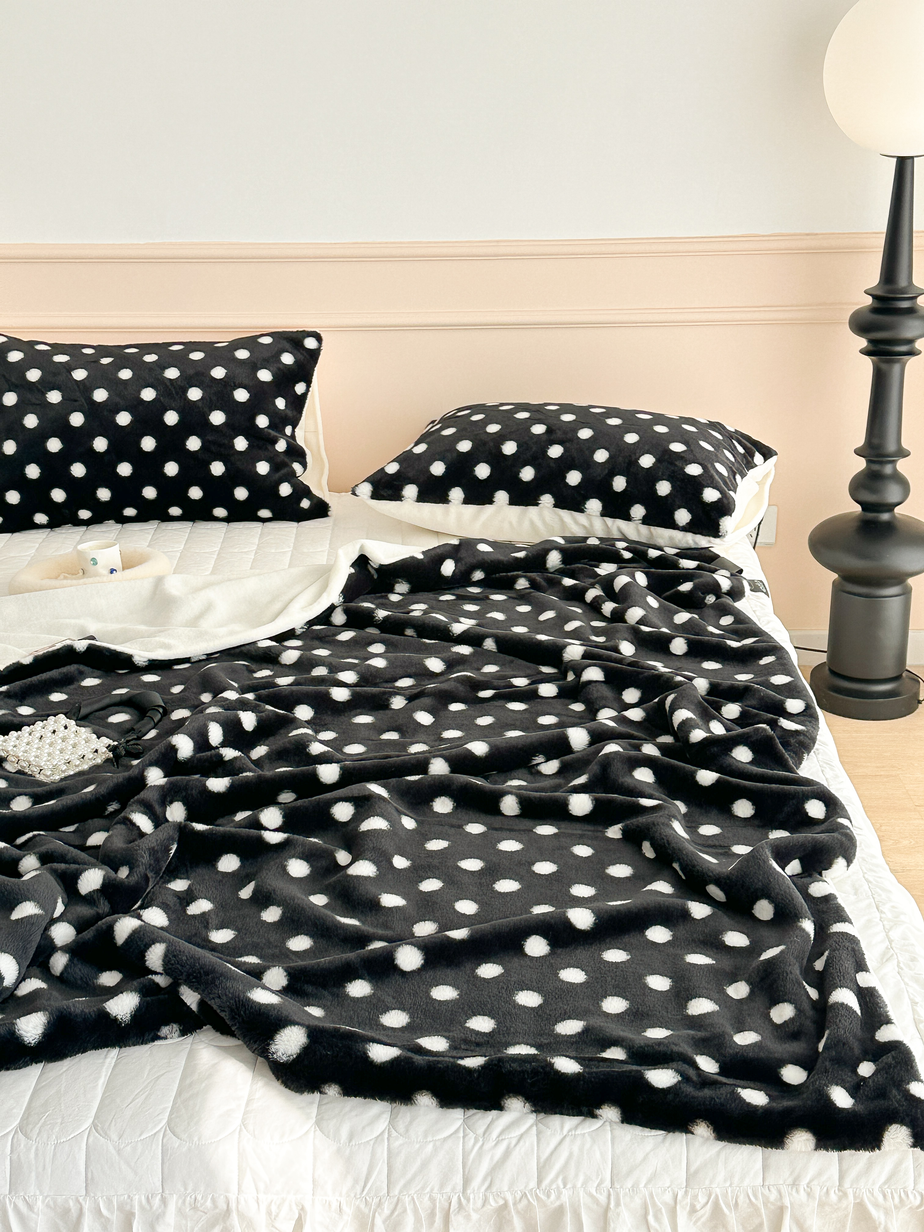 托斯卡纳防寒单人加厚宜家风保暖厚款四季通用双层披肩毛毯