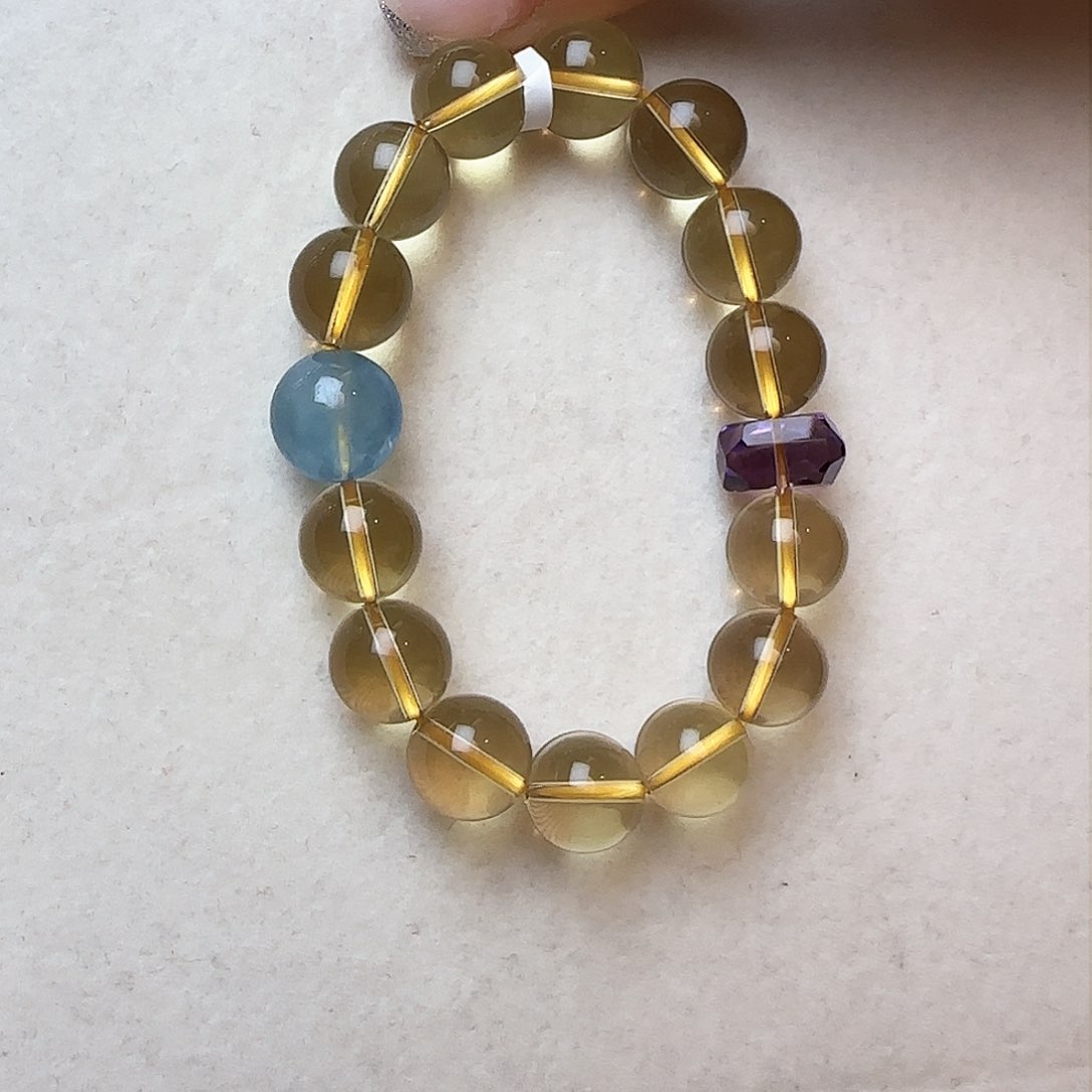 水晶手链未镶嵌大气上档次