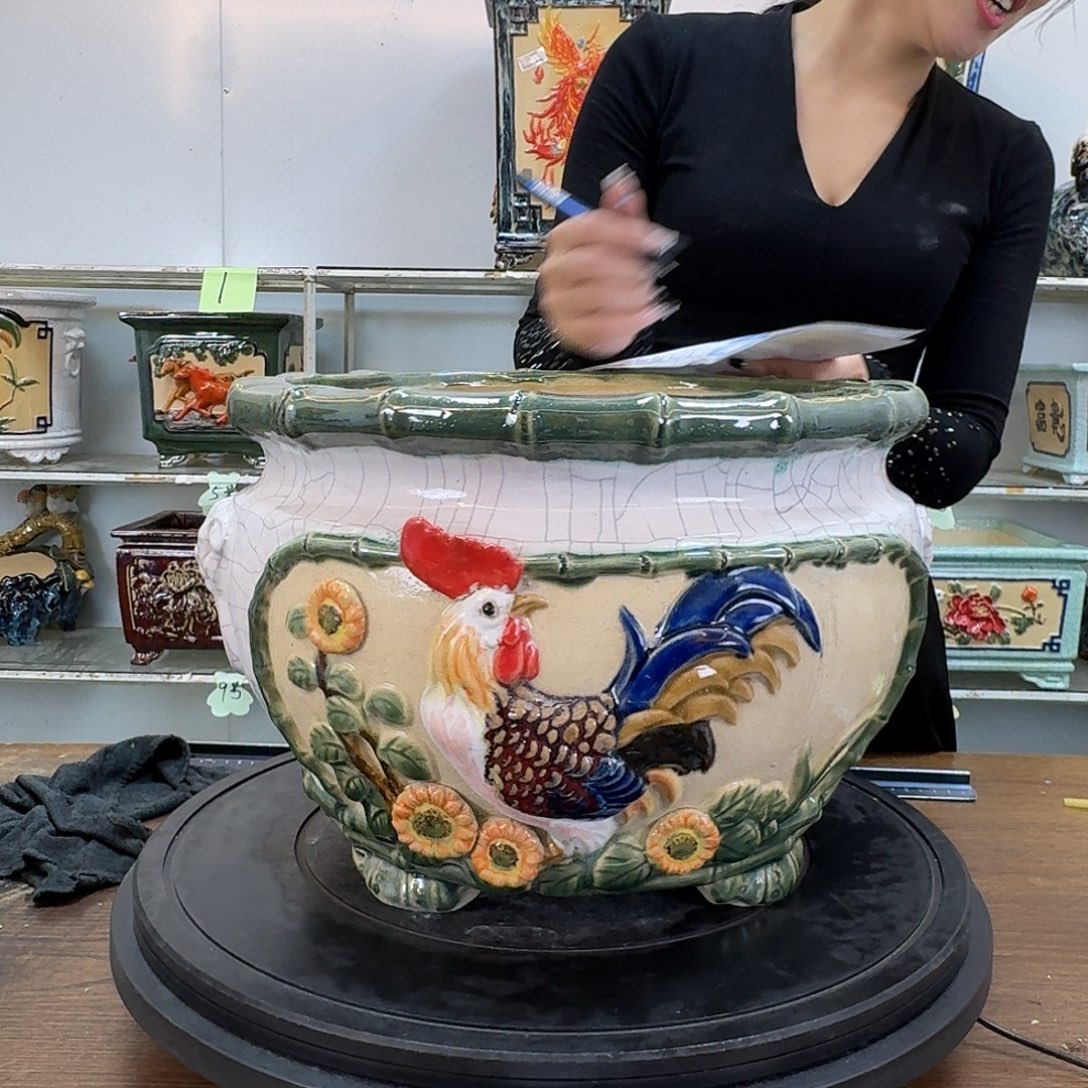 修***行圆盆内口27深度20