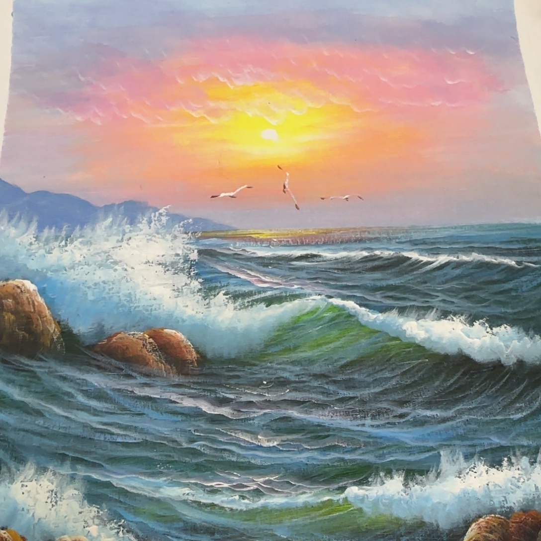 油画你在我心中是