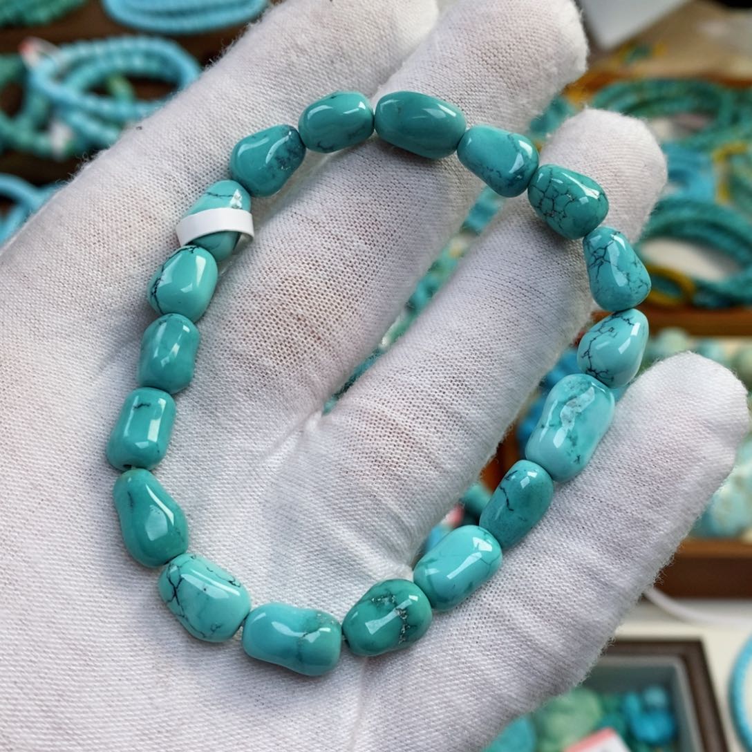 未镶嵌绿松石手串