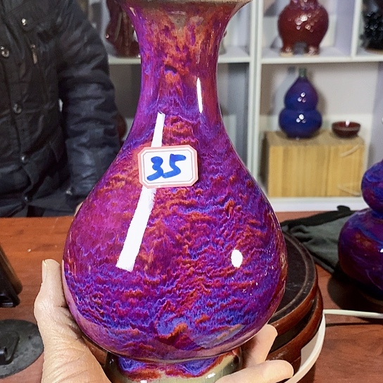 摆件尚峰钧窑作品摆件