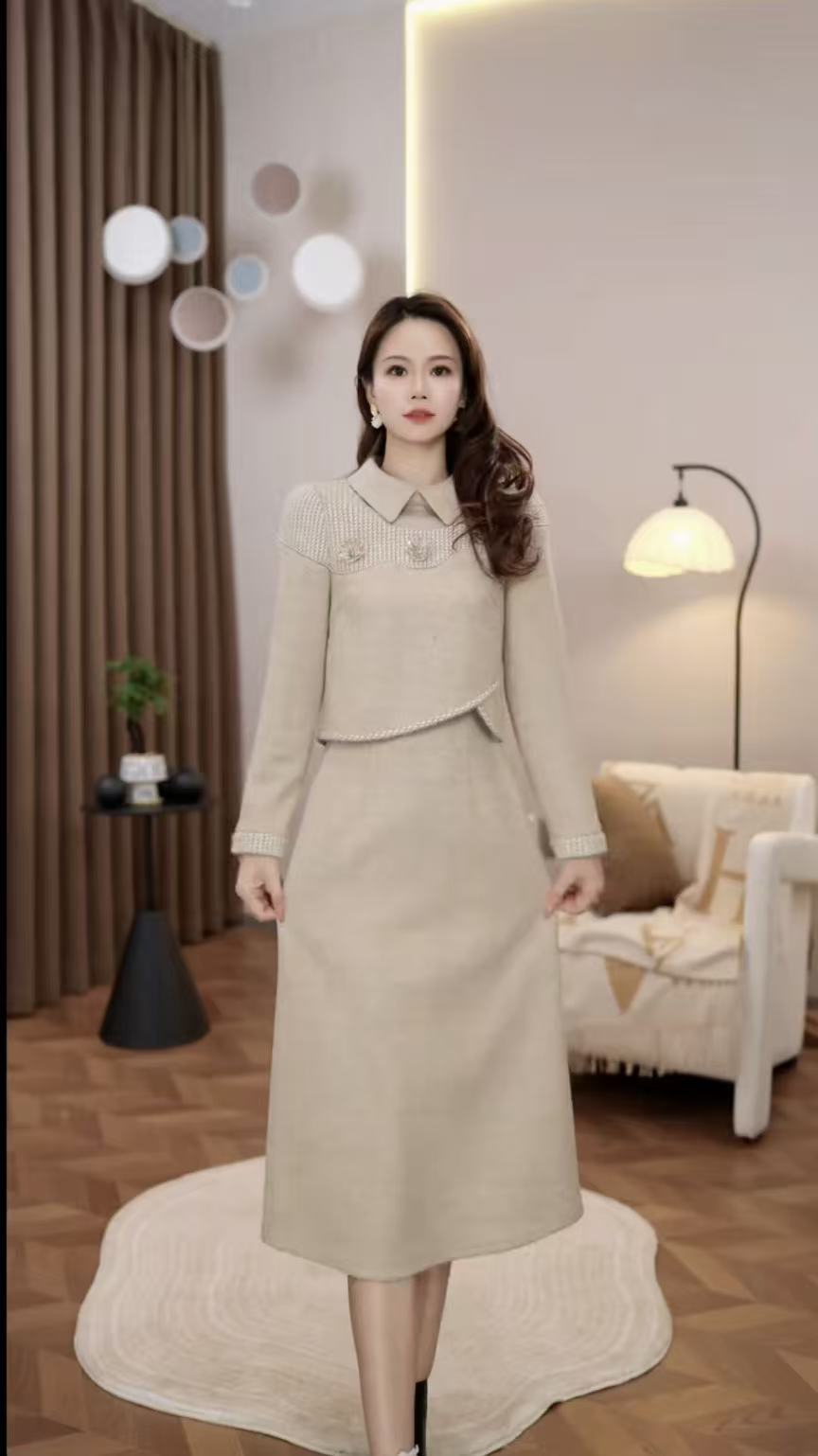 【铭悦定制】X675   #  新款 2025  秋冬 减龄  显瘦  连衣裙