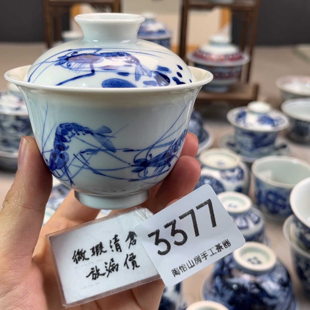 微瑕不退不换手绘杯3377燕子