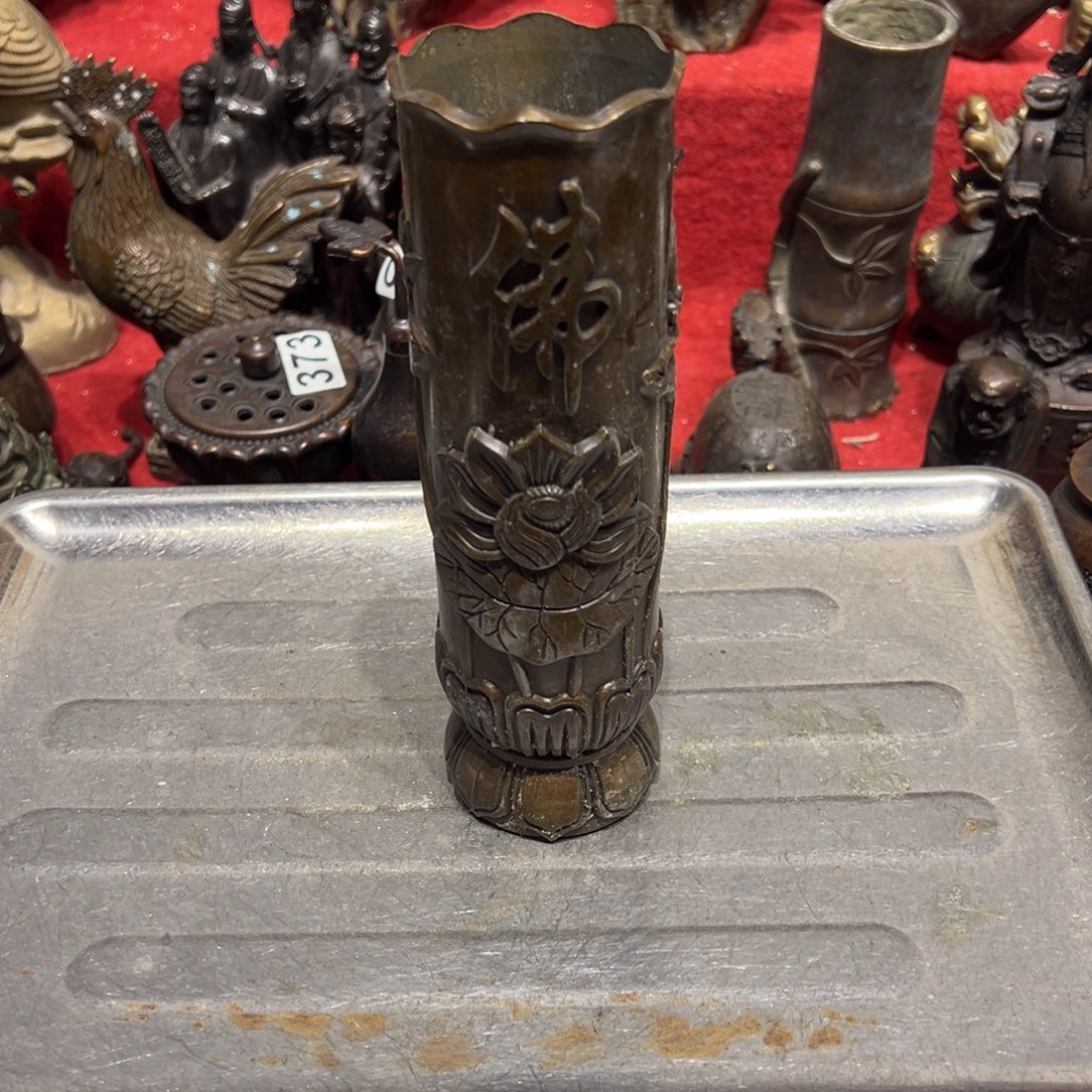 黄铜摆件，文房摆件