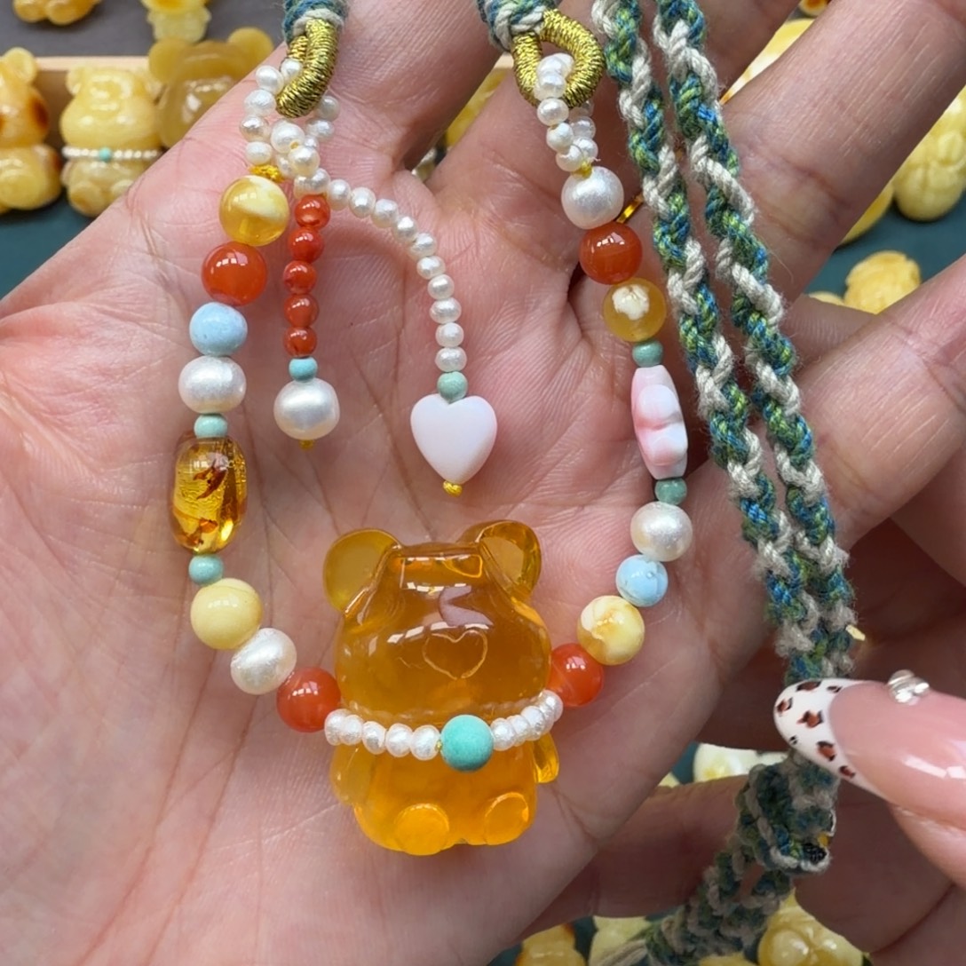 蜜蜡未镶嵌裸石蜜蜡