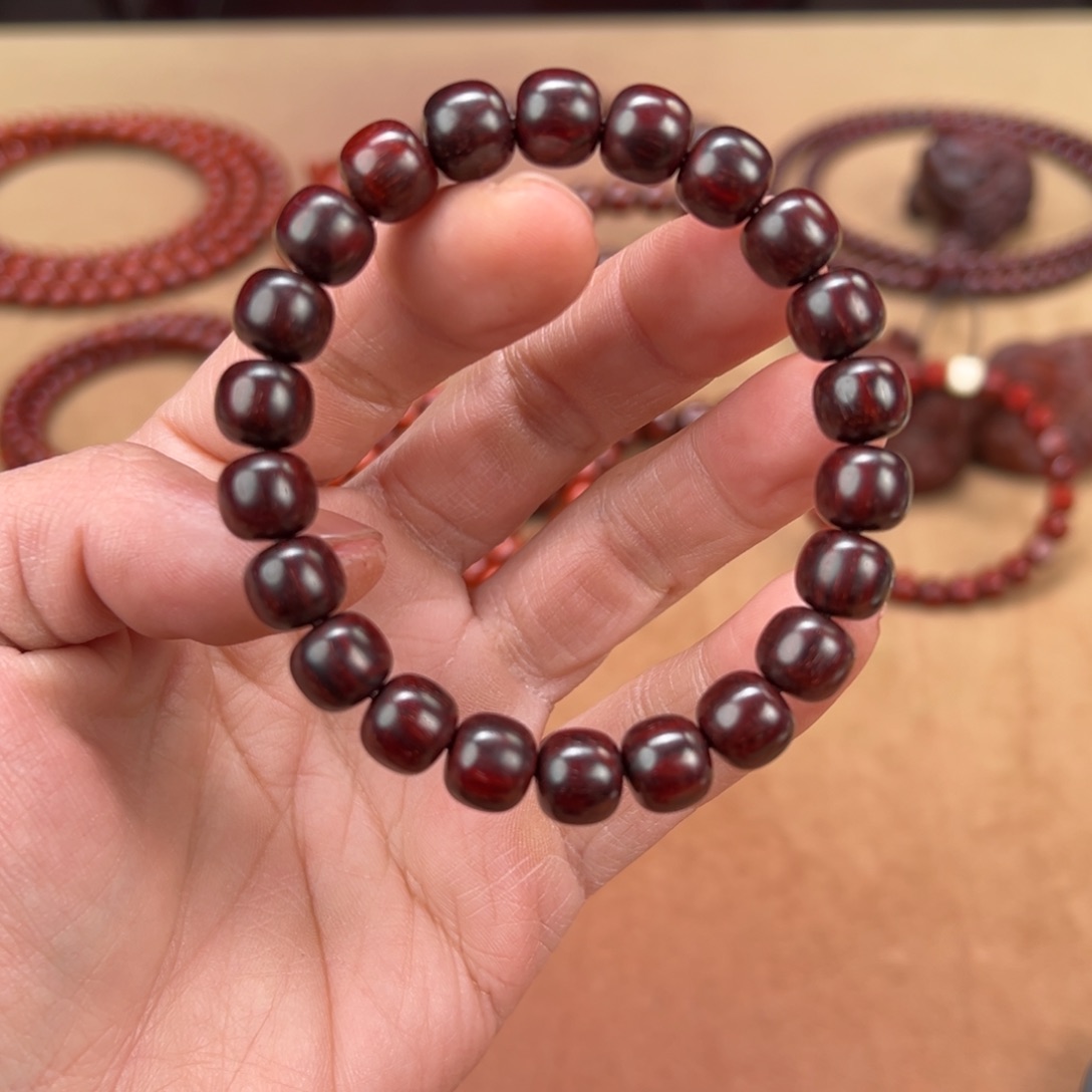 檀香紫檀（小叶紫檀）手串/手链9x10老型，168款