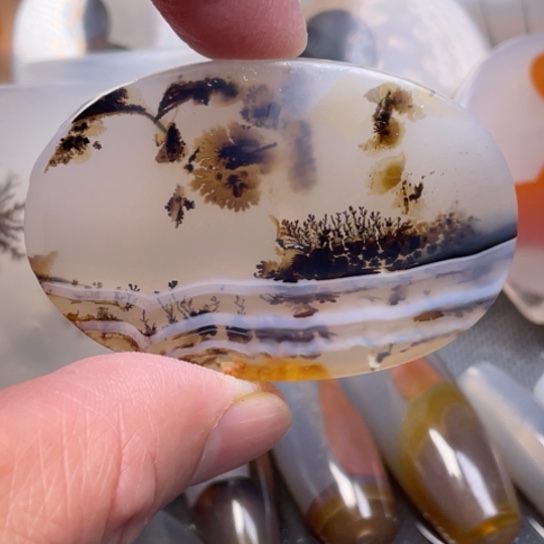 玛瑙/玉髓吊坠(不含链)未镶嵌小***8