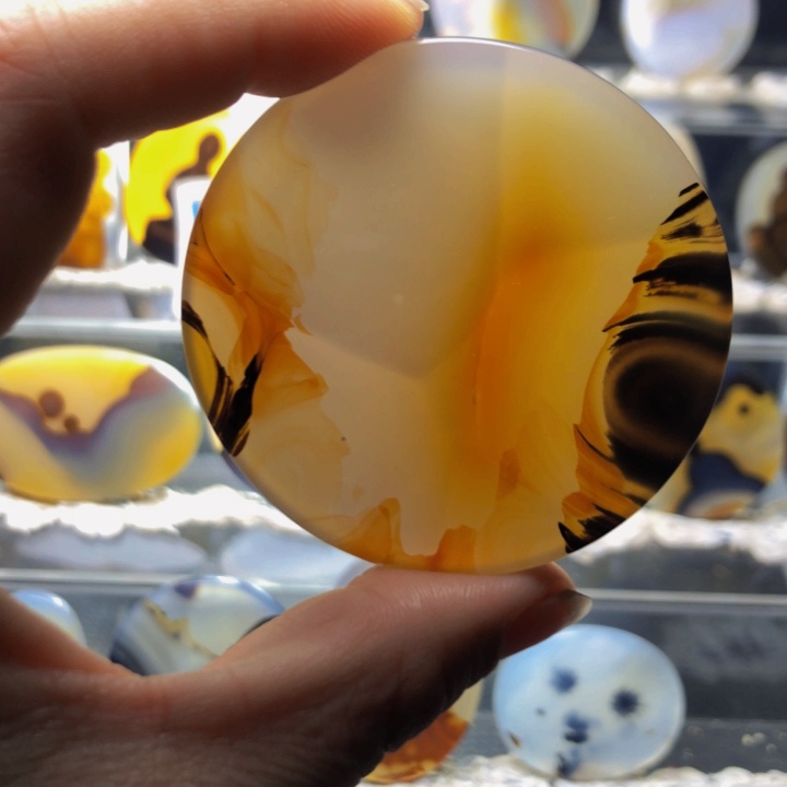 合金玛瑙/玉髓珠宝奇石151