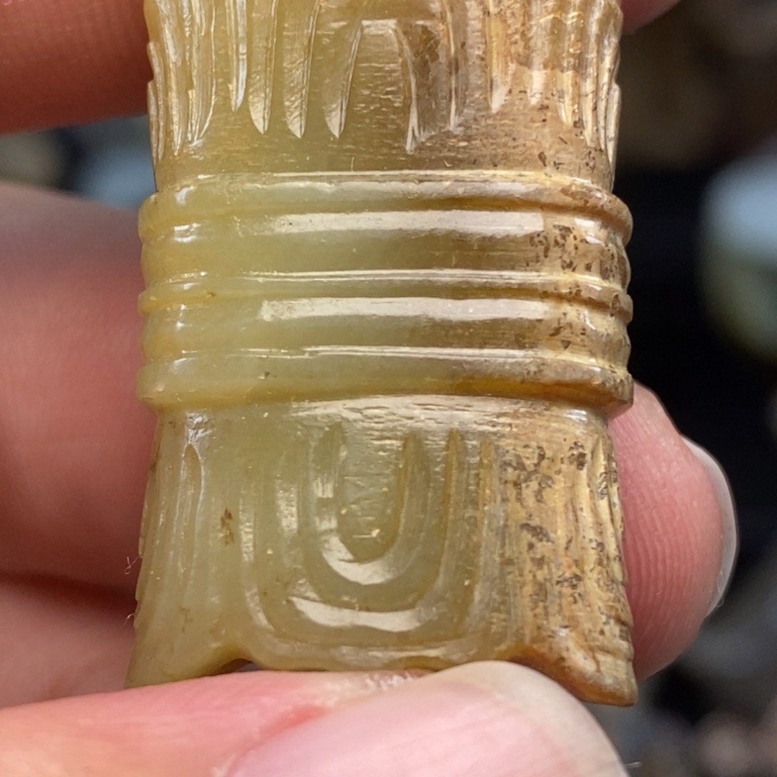 和田玉（糖玉）挂件未镶嵌