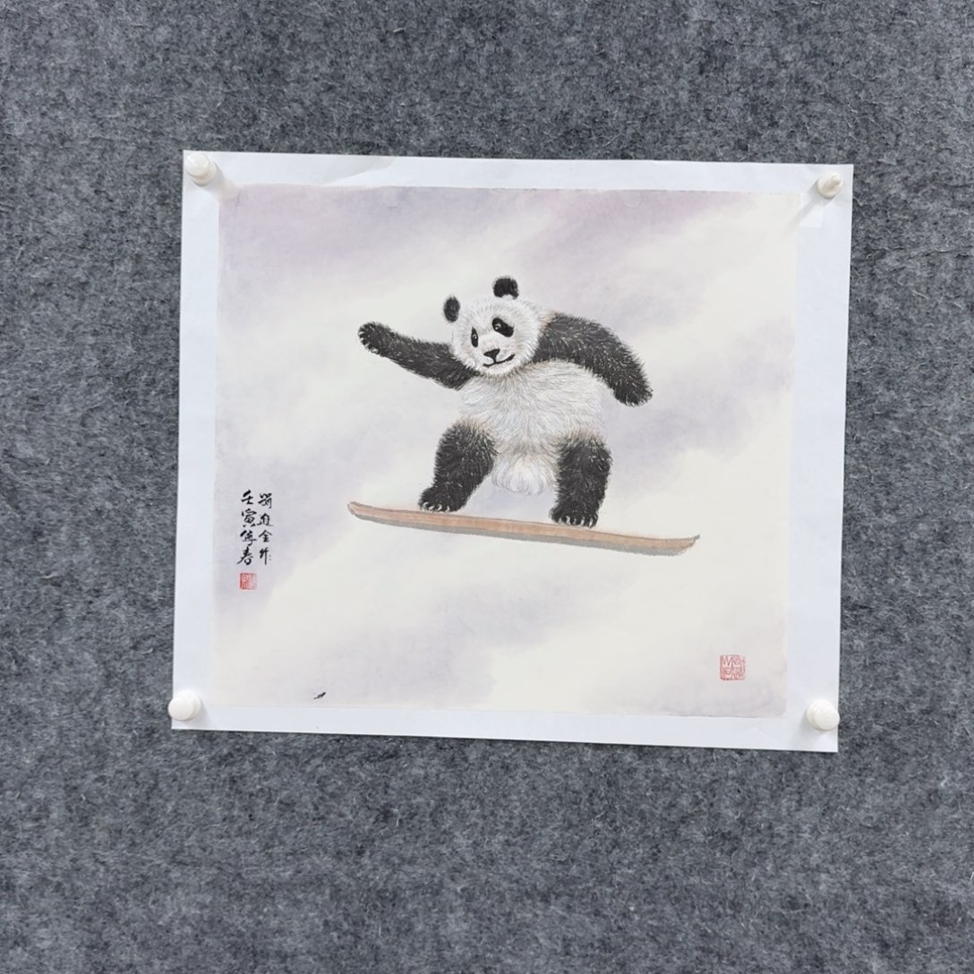 国画国画作品LJQ老师