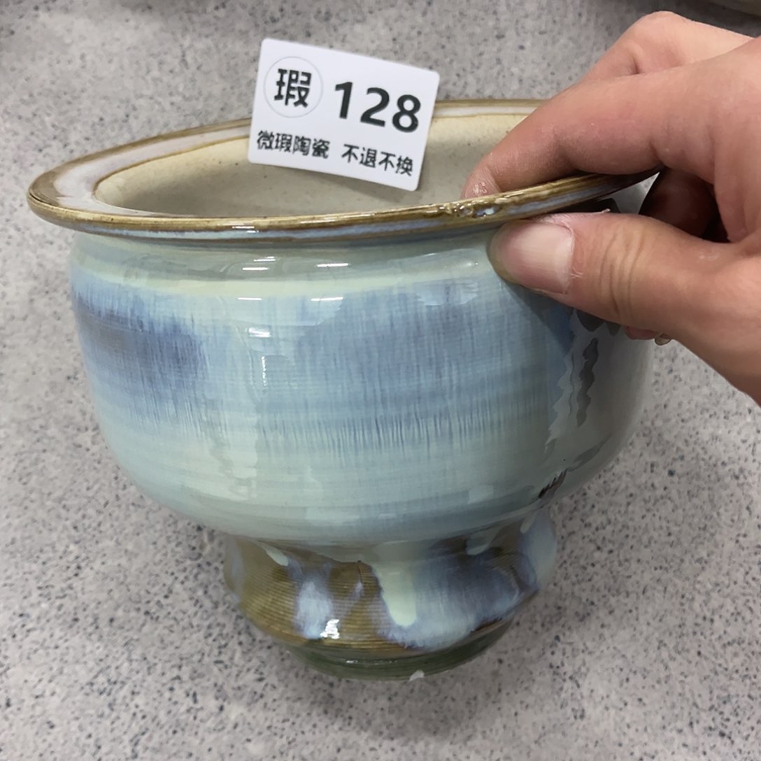 瓷片128口17高15一个装、