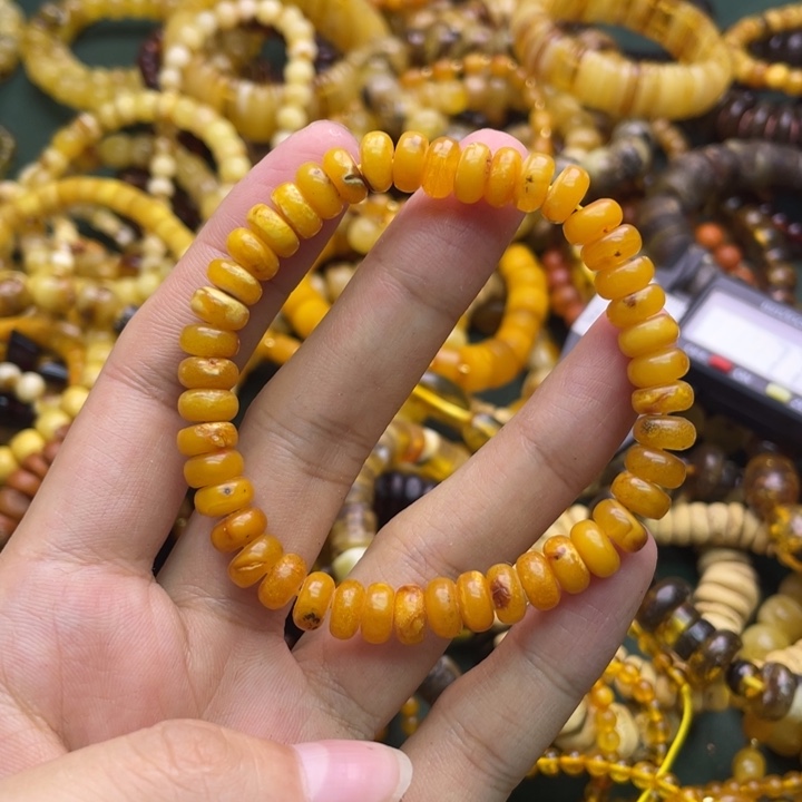 树脂六臻珠宝天然手串